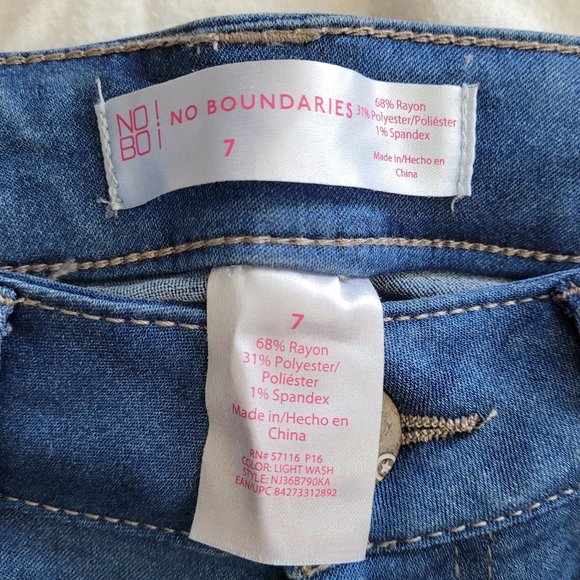 No Boundaries size 7 jeans - Picture 4 of 4